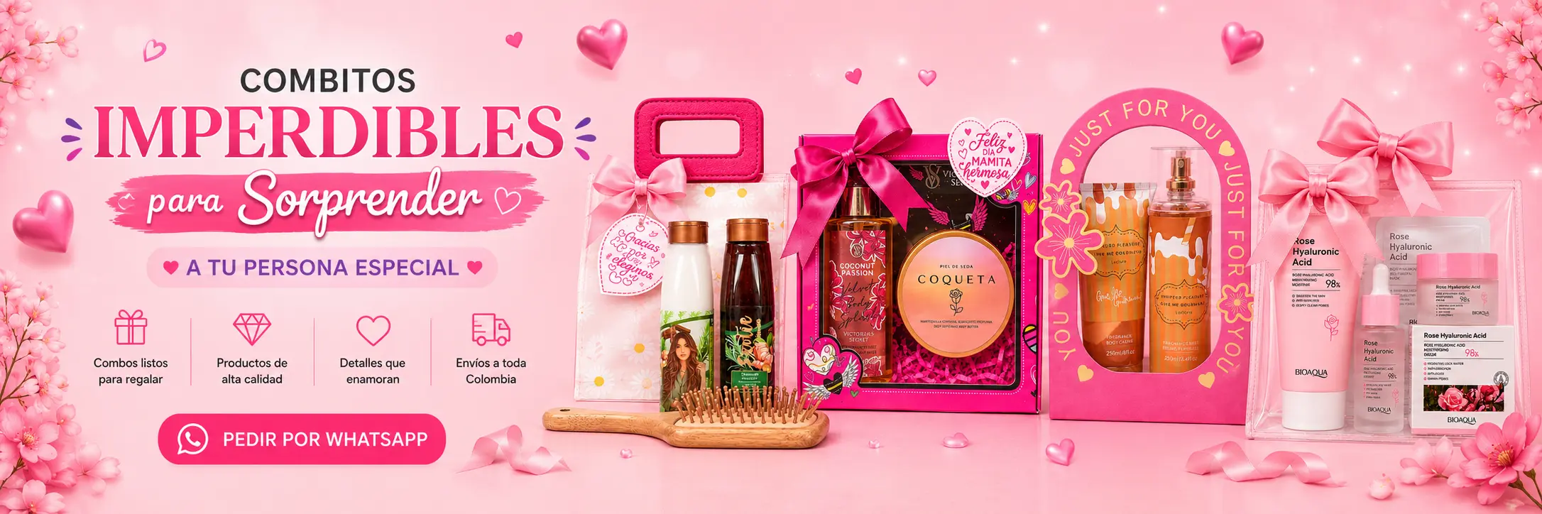 Combos de Amor y Amistad — Entre Divas Cosméticos