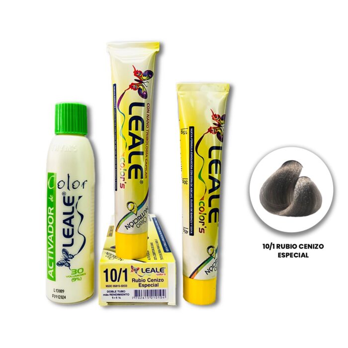 Kit de tinte doble + 2 aguas + tratamientos LEALE Ref 1 - Imagen 4
