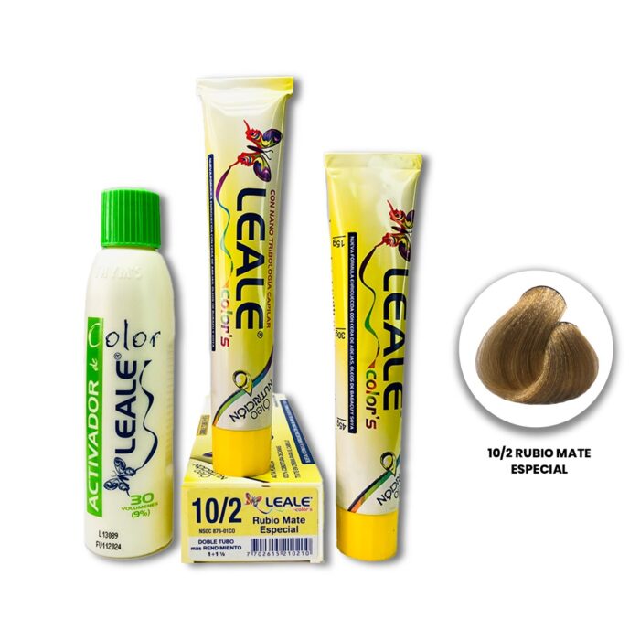 Kit de tinte doble + 2 aguas + tratamientos LEALE Ref 1 - Imagen 3