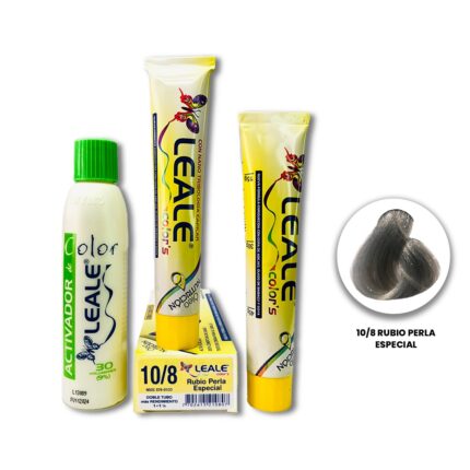 Kit de tinte doble + 2 aguas + tratamientos LEALE Ref 1