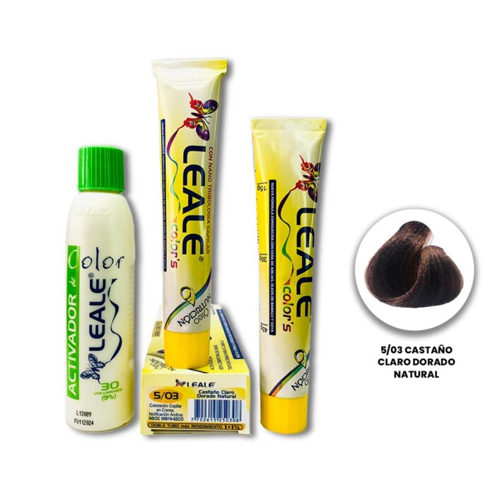Kit de tinte doble + 2 aguas + tratamientos LEALE Ref 1 - Imagen 48