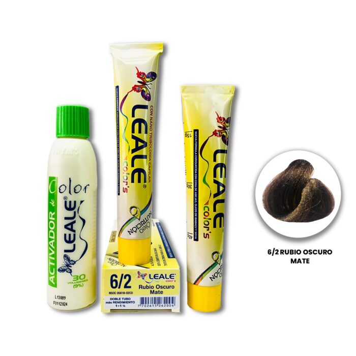 Kit de tinte doble + 2 aguas + tratamientos LEALE Ref 1 - Imagen 38
