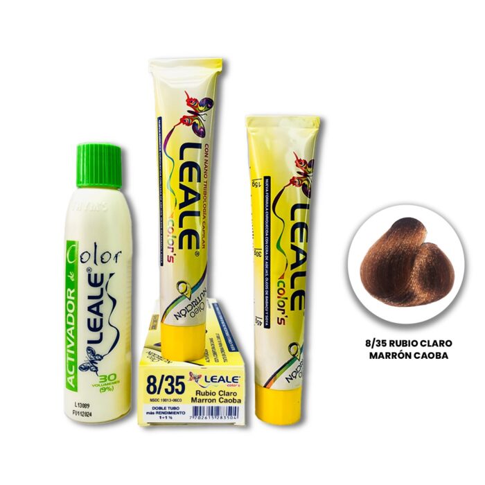 Kit de tinte doble + 2 aguas + tratamientos LEALE Ref 1 - Imagen 15