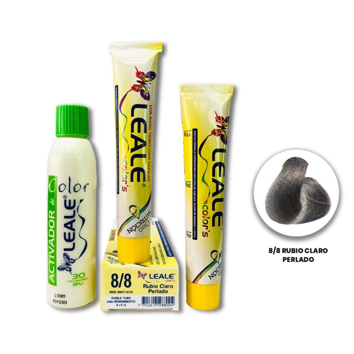 Kit de tinte doble + 2 aguas + tratamientos LEALE Ref 1 - Imagen 16