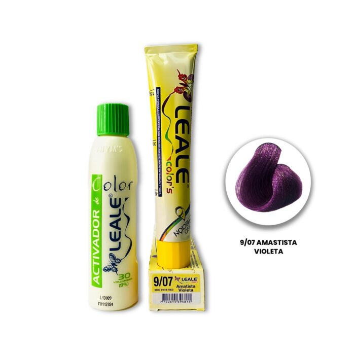 Kit de tinte doble + 2 aguas + tratamientos LEALE Ref 1 - Imagen 8