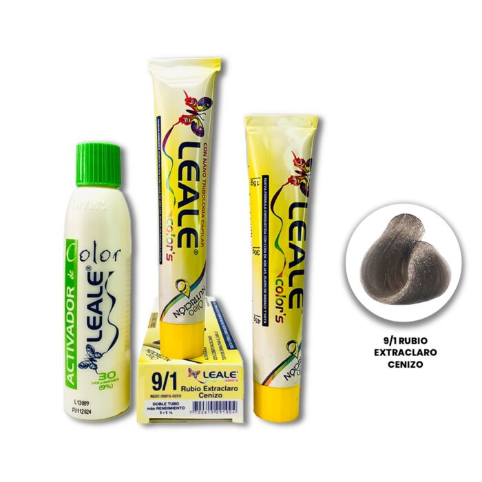 Kit de tinte doble + 2 aguas + tratamientos LEALE Ref 1 - Imagen 11
