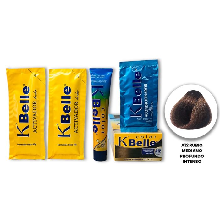Kit de tinte + activador + acondicionador K BELLÉ - Imagen 24