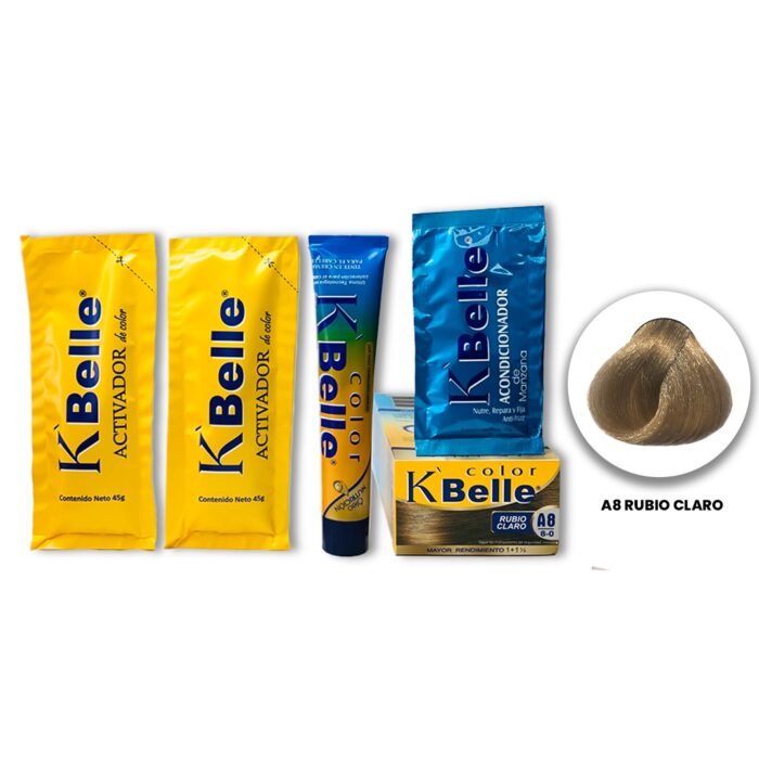 Kit de tinte + activador + acondicionador K BELLÉ - Imagen 26