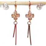 Arete largo en COVERGOLD FINO - Imagen 2