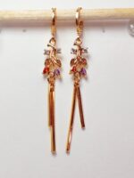Arete largo en COVERGOLD FINO - Imagen 10