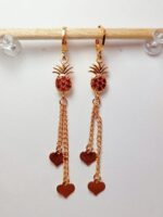 Arete largo en COVERGOLD FINO - Imagen 11