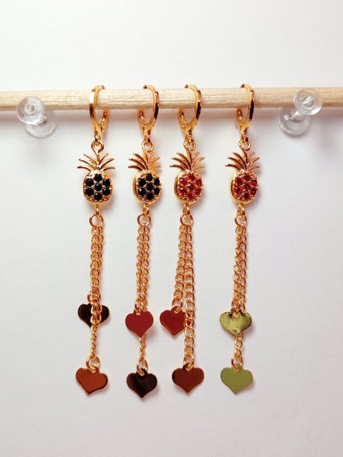 Arete largo en COVERGOLD FINO - Imagen 12