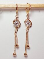 Arete largo en COVERGOLD FINO - Imagen 14