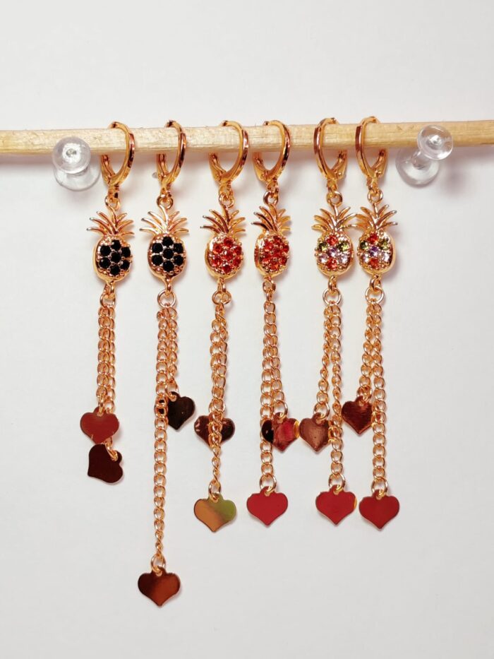 Arete largo en COVERGOLD FINO - Imagen 15