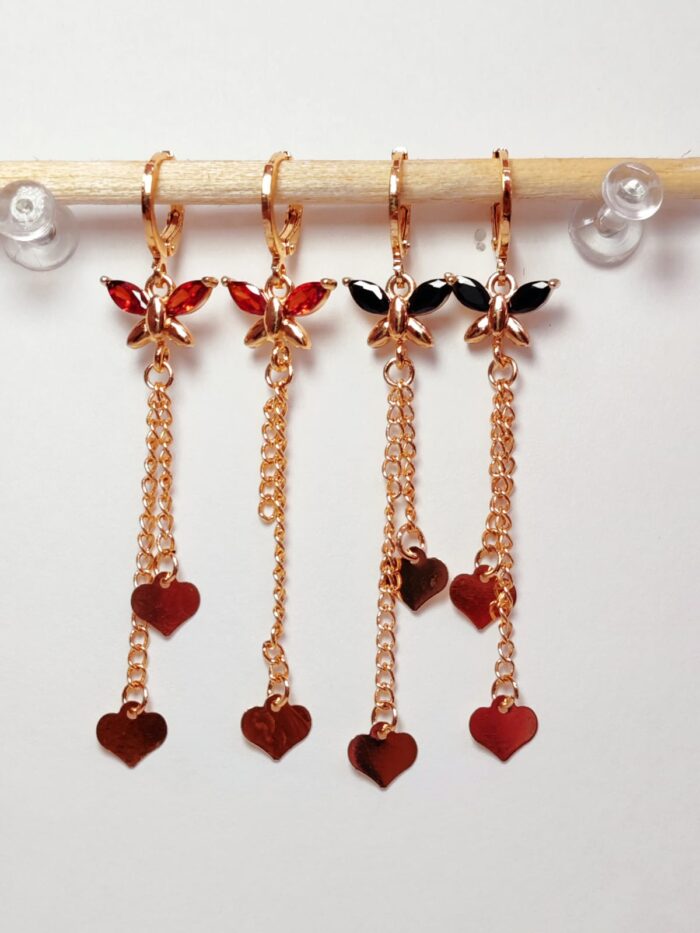 Arete largo en COVERGOLD FINO - Imagen 16