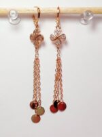 Arete largo en COVERGOLD FINO - Imagen 7