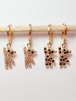 Arete mediano de lujo en COVERGOLD FINO - Imagen 3