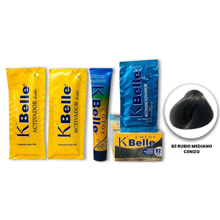 Kit de tinte + activador + acondicionador K BELLÉ - Imagen 21