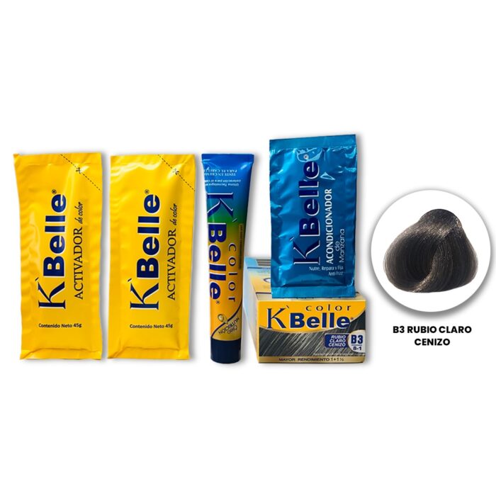 Kit de tinte + activador + acondicionador K BELLÉ - Imagen 20