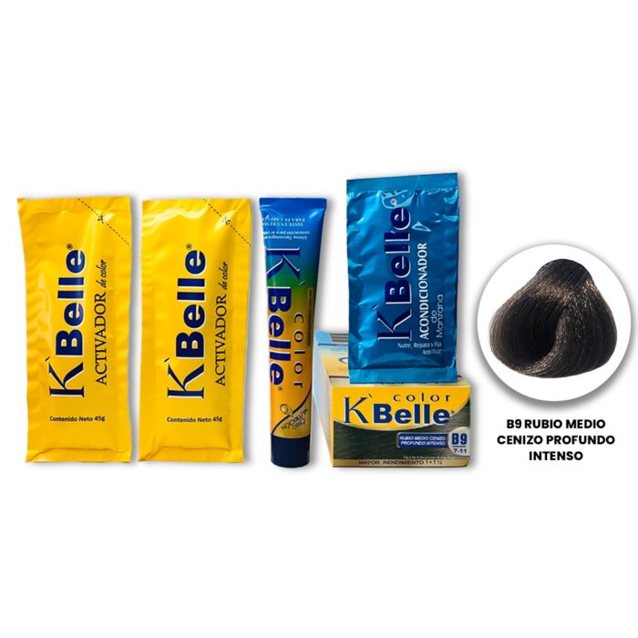 Kit de tinte + activador + acondicionador K BELLÉ - Imagen 16