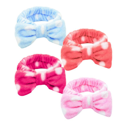 Balaca de maquillaje estampada puntos