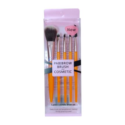 Set de brochas x5 piezas PABIBROWN