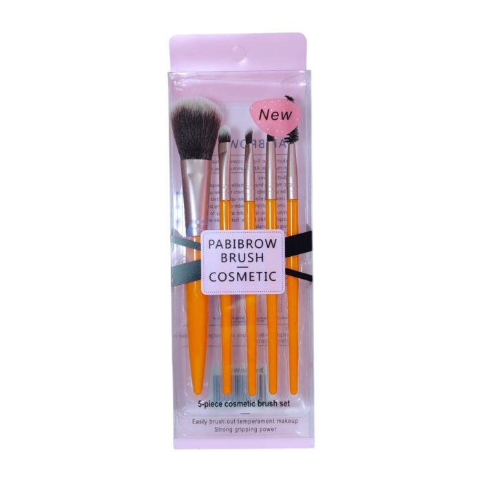 Set de brochas x5 piezas PABIBROWN - Imagen 1