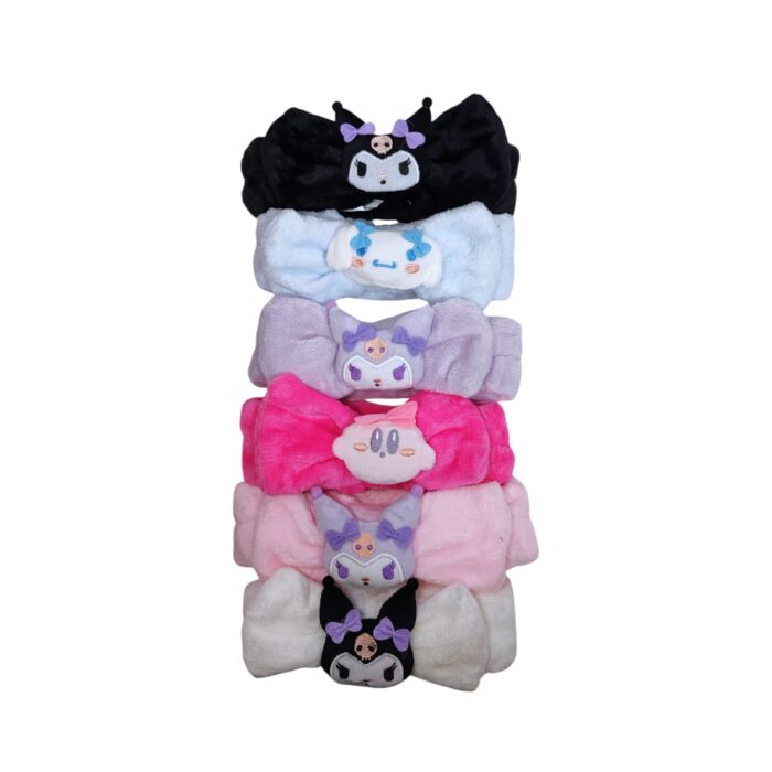 Balaca para maquillaje en moño SANRIO Y KUROMI - Imagen 2