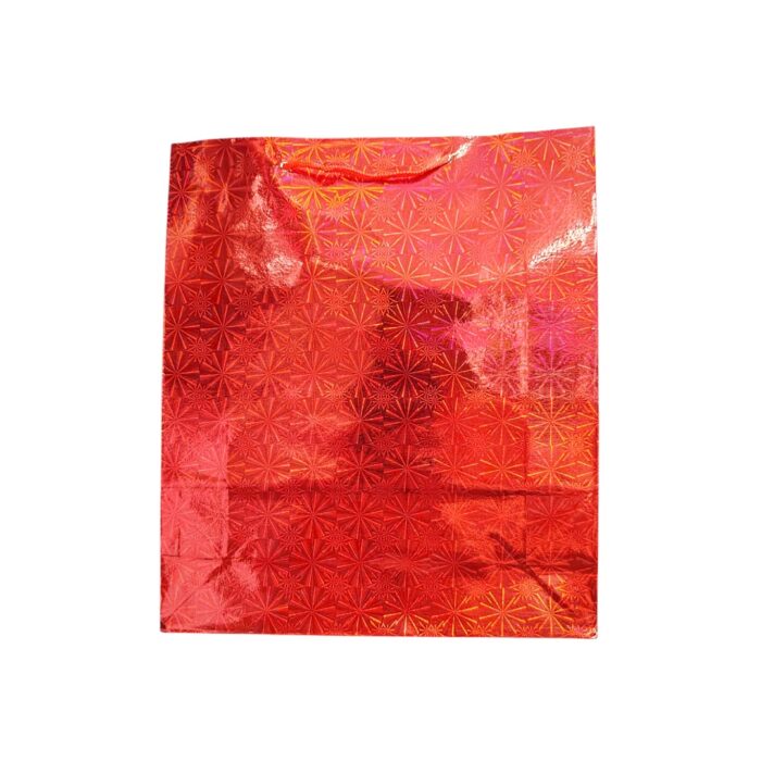 Bolsa de regalo metalizada mediana 24 x28 - Imagen 2