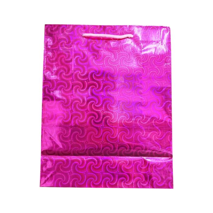 Bolsa de regalo metalizada mediana 26.5 x 33 - Imagen 4