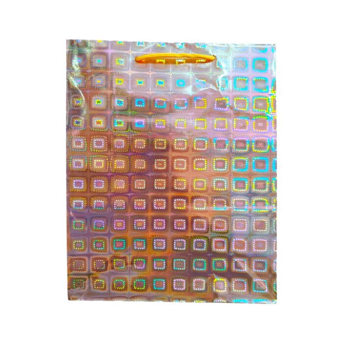 Bolsa de regalo metalizada mediana 26.5 x 33 - Imagen 5