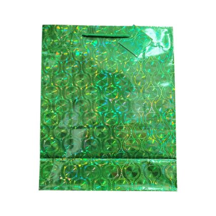 Bolsa de regalo metalizada mediana 26.5 x 33