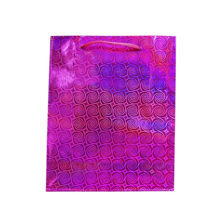 Bolsa de regalo metalizada pequeña 19X22 - Imagen 2