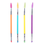 Brocha Para Cejas 2 En 1 Colores Pastel