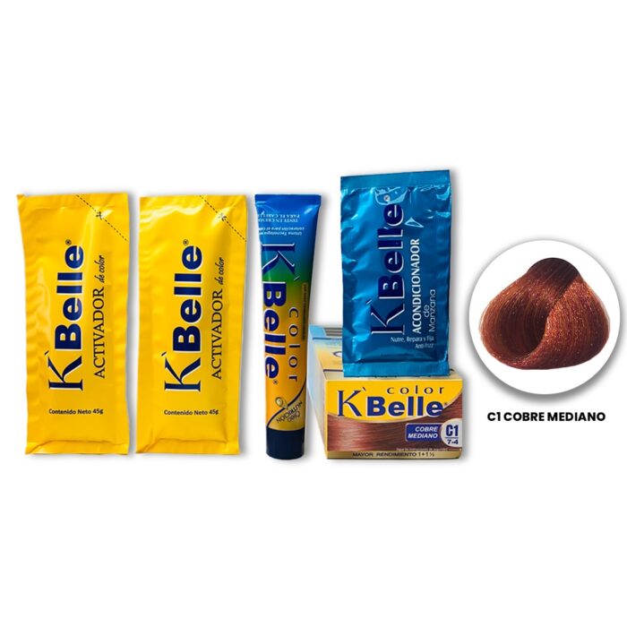Kit de tinte + activador + acondicionador K BELLÉ - Imagen 14