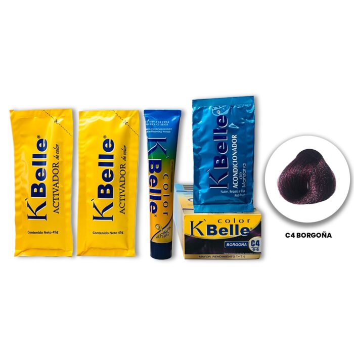 Kit de tinte + activador + acondicionador K BELLÉ - Imagen 12