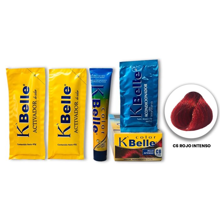 Kit de tinte + activador + acondicionador K BELLÉ - Imagen 11