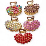 Gancho metálico mediano corazón - Imagen 2