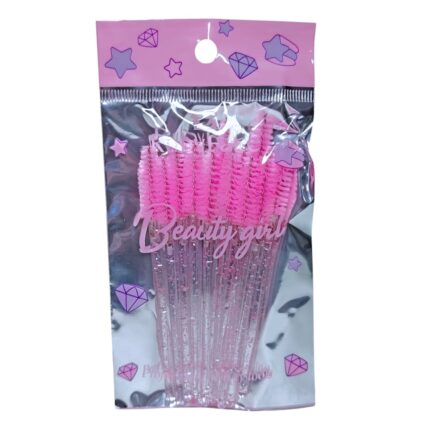 Cepillos para cejas y pestañas x12 RUBY FACE