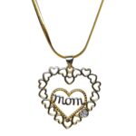 Cadena MAMÁ acero y covergold - Imagen 3