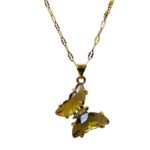 Cadena de mariposa acero