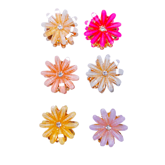Caimán metálico flor - Imagen 1