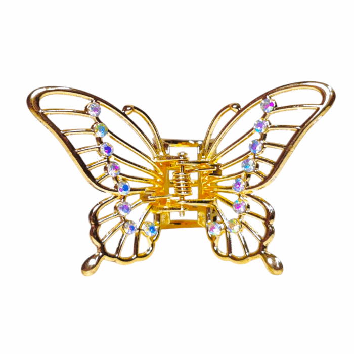 Caimán metálico mediano mariposa - Imagen 2