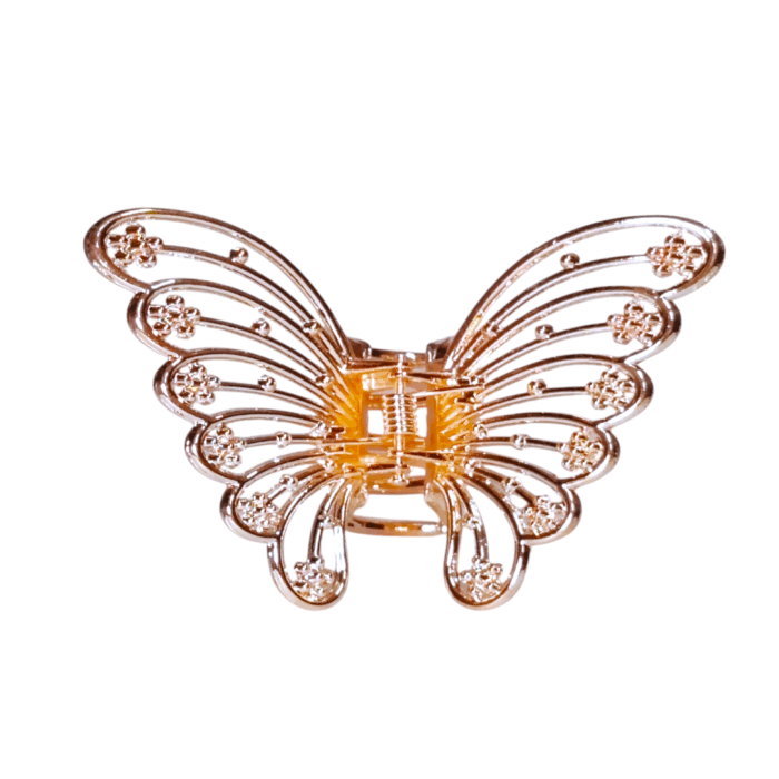 Caimán metálico mediano mariposa - Imagen 3