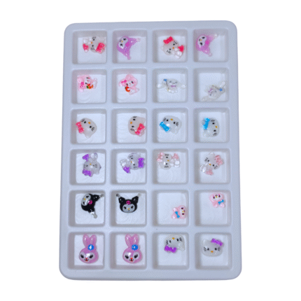 Caja de Accesorios  para uñas 3D HELLO KITTY Y SUS AMIGOS