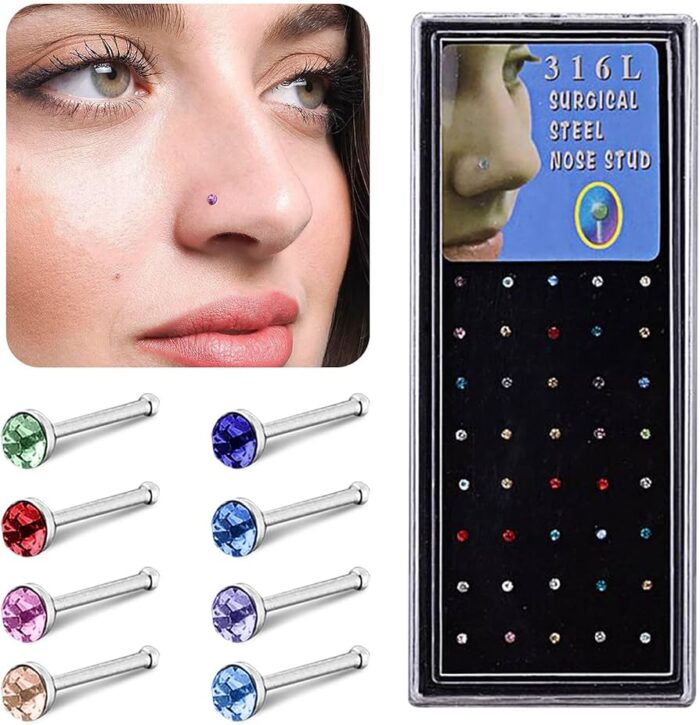 Caja de pircing chispita x40 unidades - Imagen 3