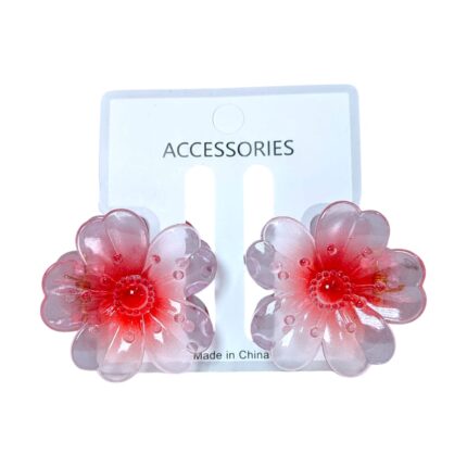 Cartón de ganchos flor x2