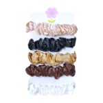 Cartón de moñas seda delgadas x5 unidades