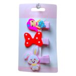 Cartón de pinzas kawaii x3 piezas - Imagen 5