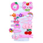 Cartón de pinzas kawaii x12 piezas - Imagen 3